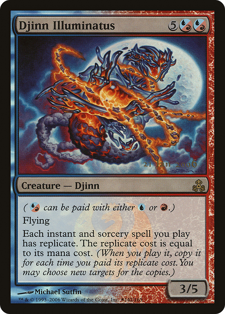 Djinn Illuminatus (PRE-028) - Guildpact Promos Foil