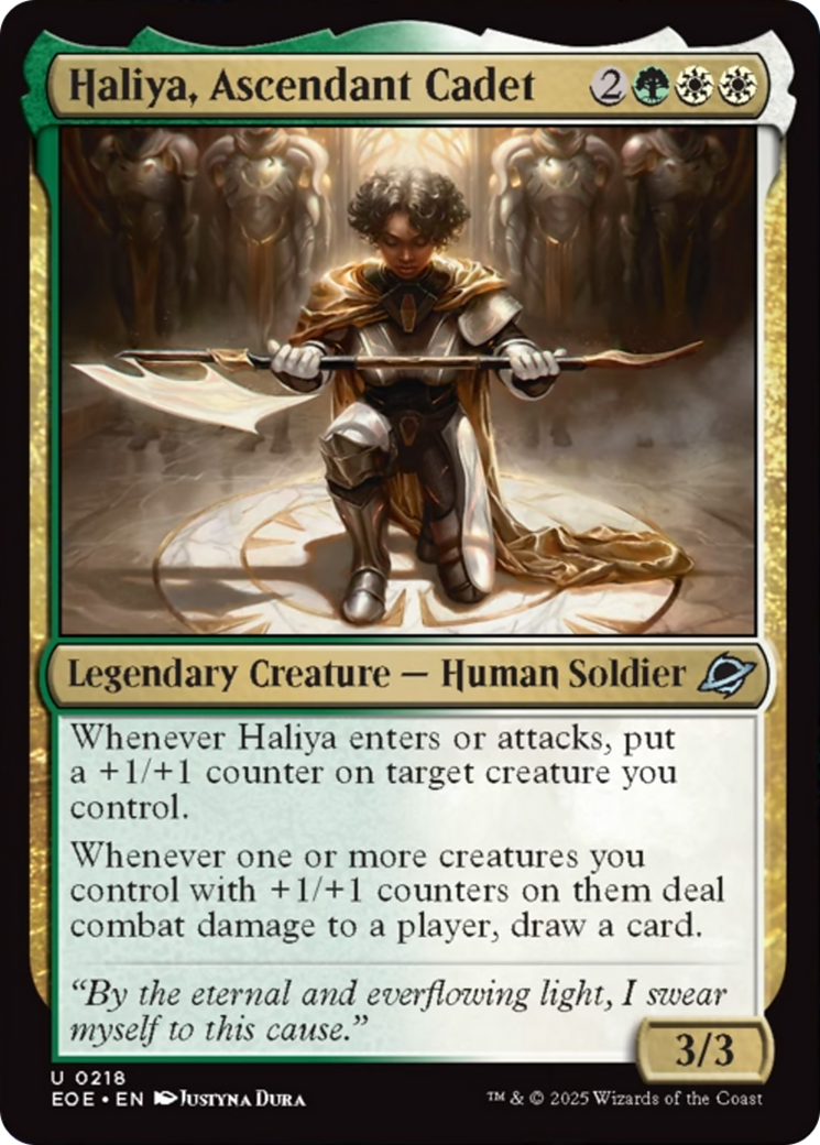 Haliya, Ascendant Cadet [Edge of Eternities] | The CG Realm