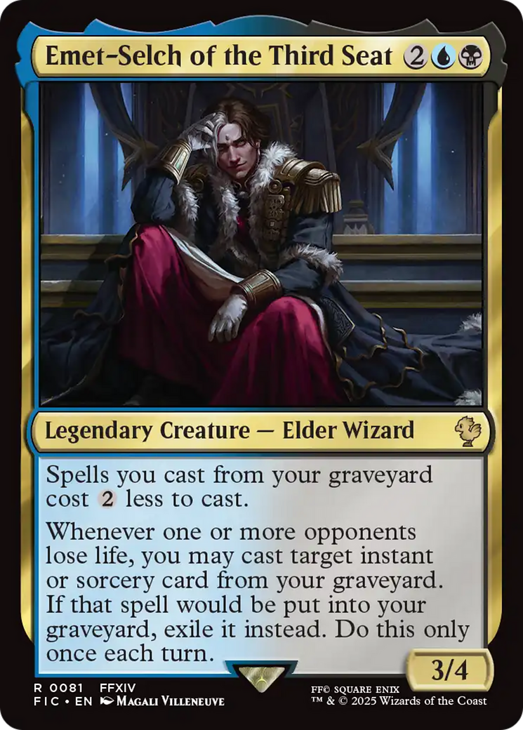 Emet-Selch of the Third Seat [FINAL FANTASY Commander] | The CG Realm