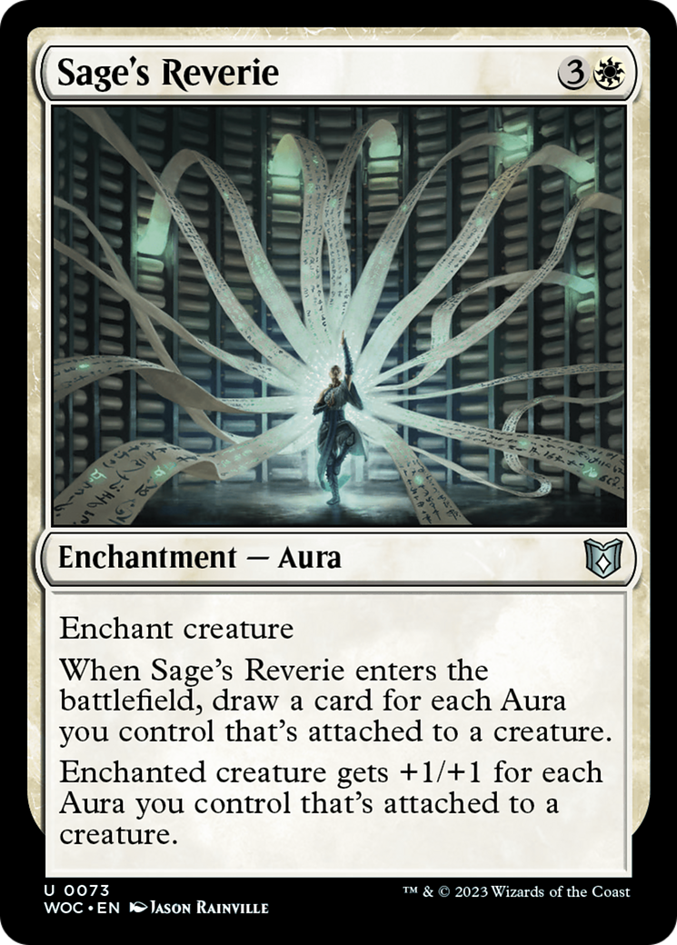 Sage's Reverie [Wilds of Eldraine Commander] | The CG Realm