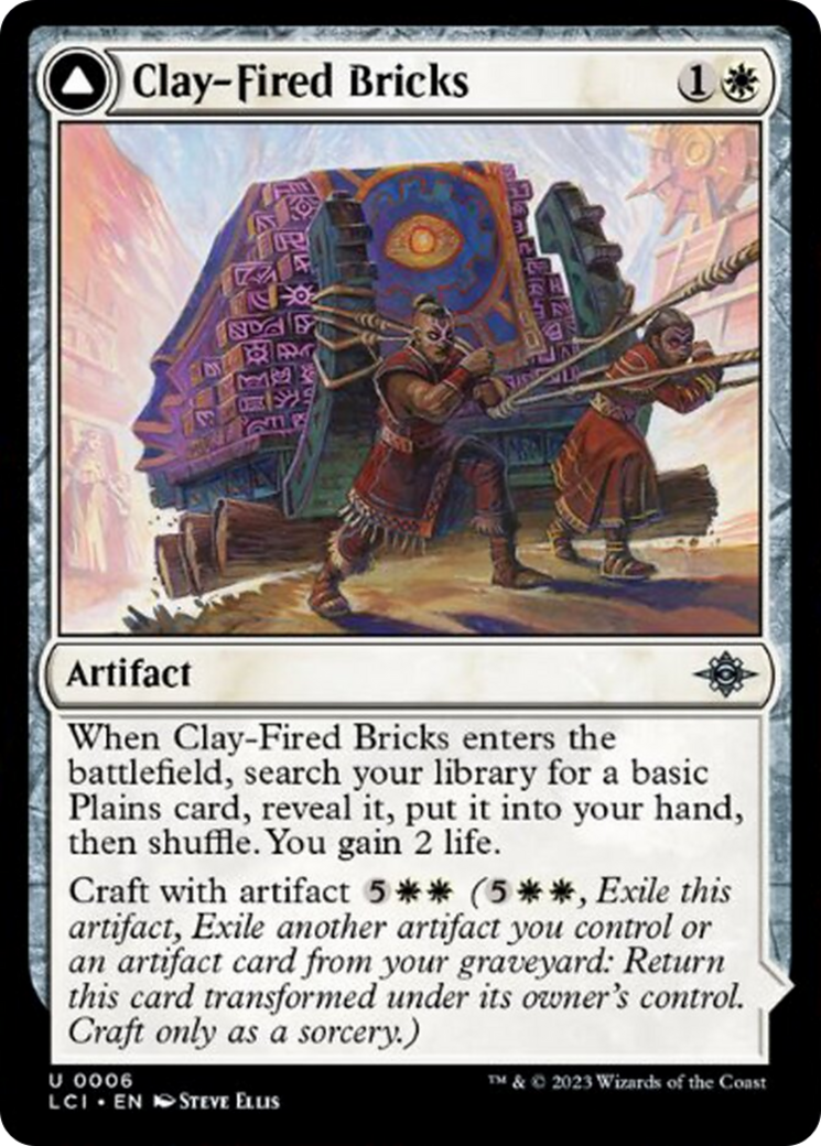 Clay-Fired Bricks (LCI-006) - The Lost Caverns of Ixalan