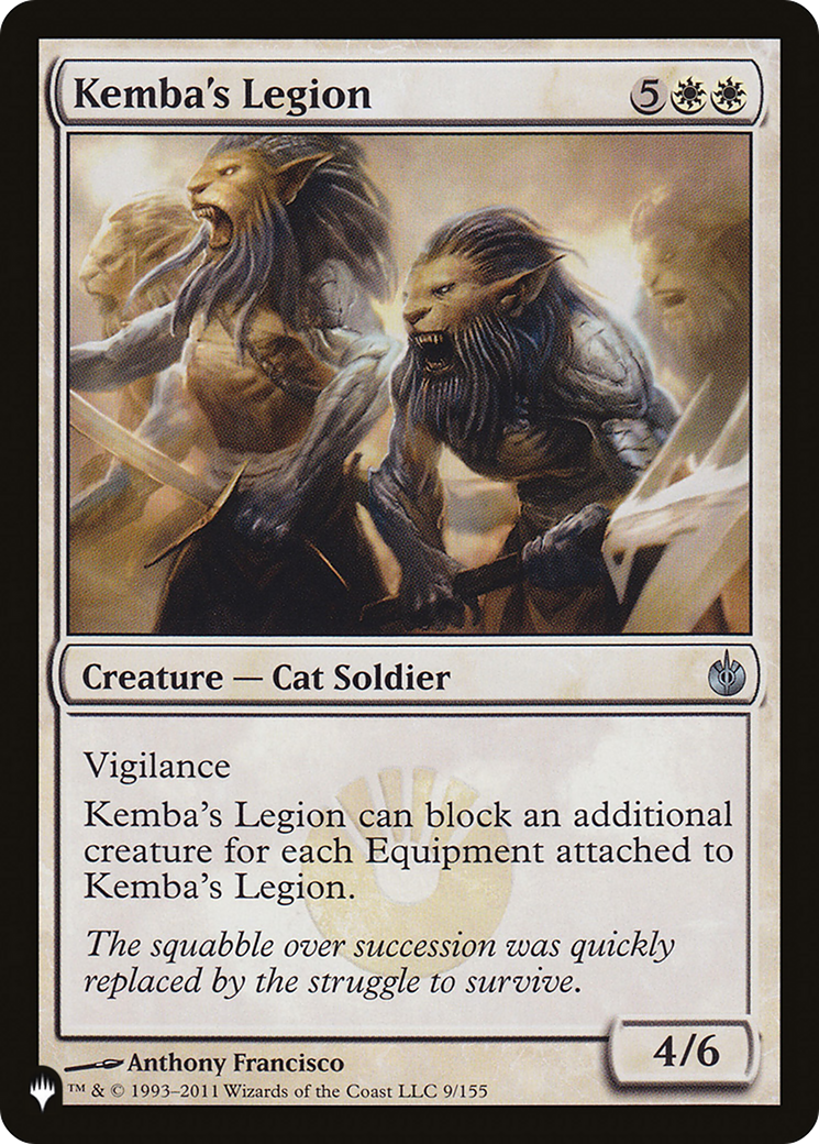 Kemba's Legion [The List] | The CG Realm