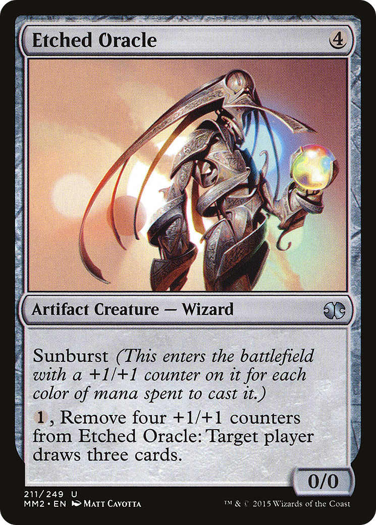 Etched Oracle (MM2-211) - Modern Masters 2015