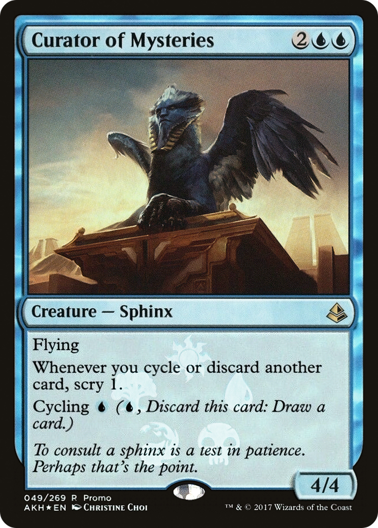 Curator of Mysteries (MEDIA-049) - Amonkhet Promos Foil