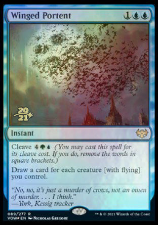Winged Portent [Innistrad: Crimson Vow Prerelease Promos] | The CG Realm