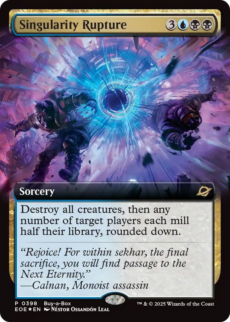 Singularity Rupture [Edge of Eternities Promo Pack] | The CG Realm