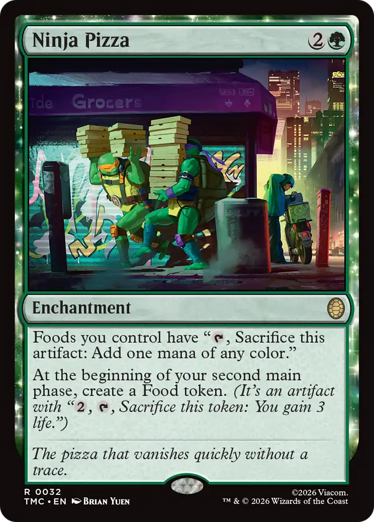 Ninja Pizza [Teenage Mutant Ninja Turtles Commander] | The CG Realm