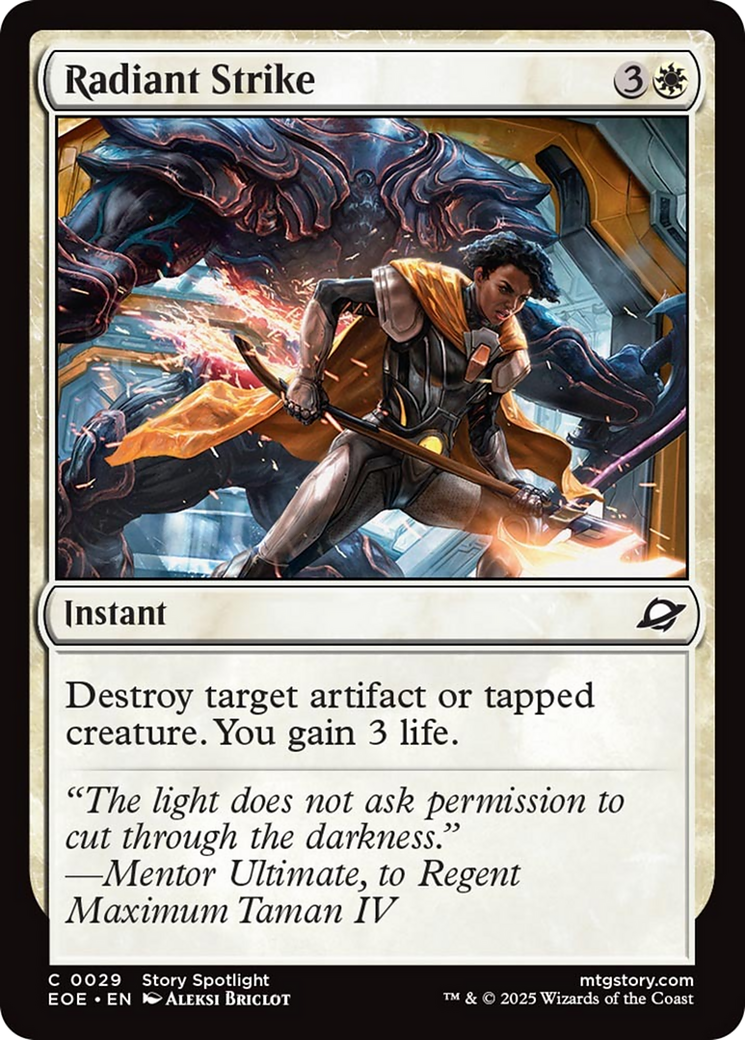 Radiant Strike [Edge of Eternities] | The CG Realm