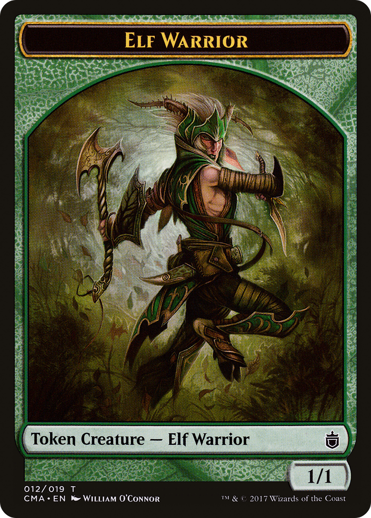 Elf Warrior Token (012) (CMA-012) - Commander Anthology Tokens