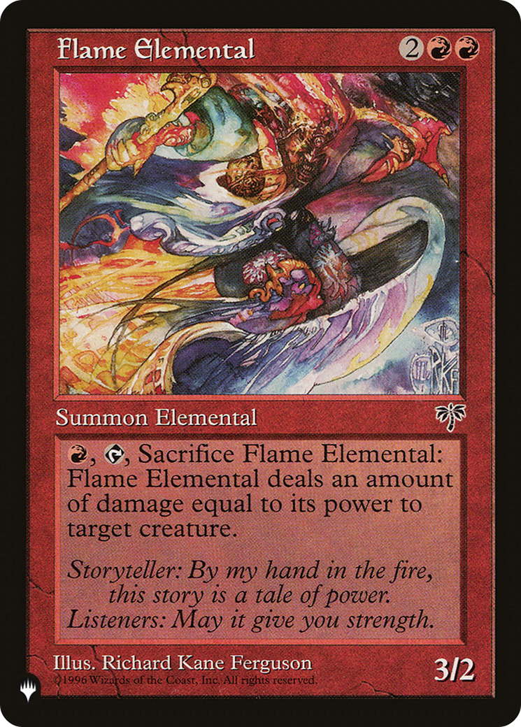 Flame Elemental [The List] | The CG Realm