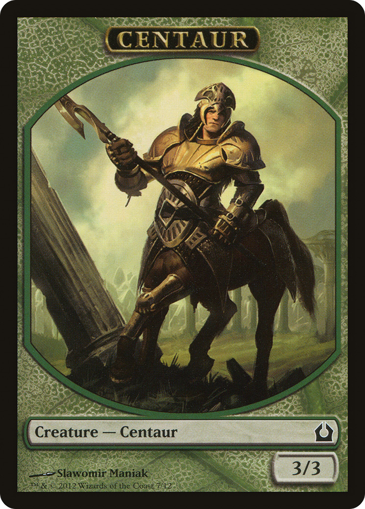 Centaur Token (RTR-007) - Return to Ravnica Tokens