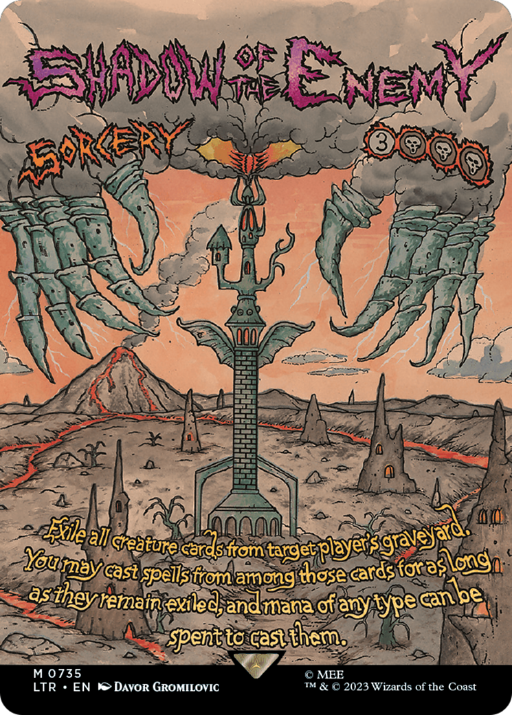 Shadow of the Enemy (Borderless Poster) [The Lord of the Rings: Tales of Middle-Earth] | The CG Realm