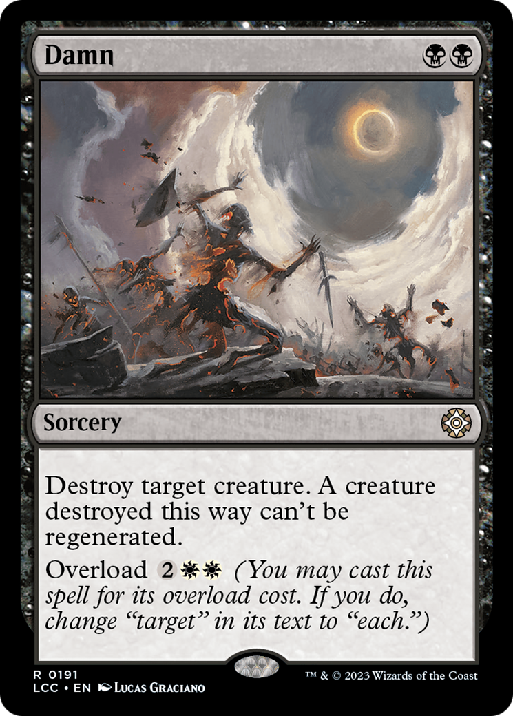 Damn [The Lost Caverns of Ixalan Commander] | The CG Realm