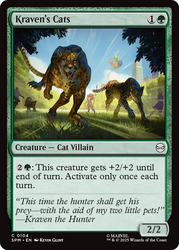 Kraven's Cats [Marvel's Spider-Man] | The CG Realm
