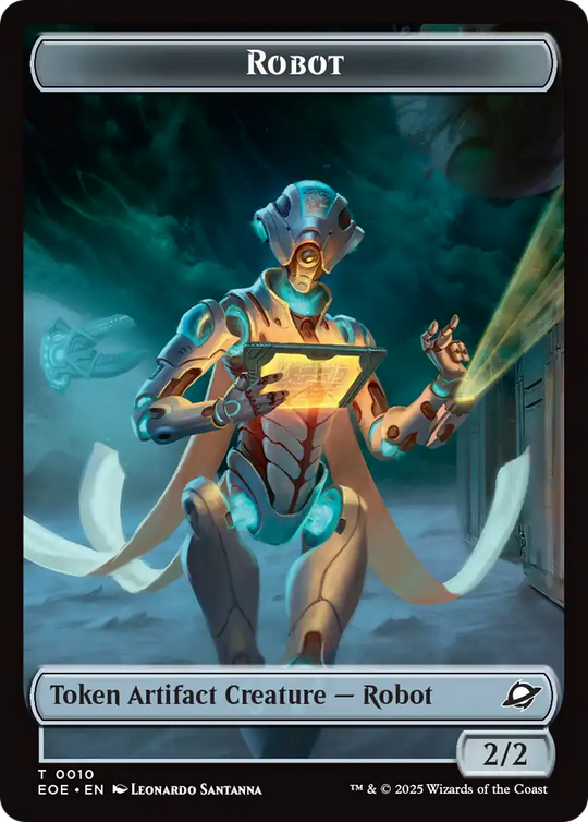 Robot // Drone Double-Sided Token (EOE-10 // 3) - Edge of Eternities