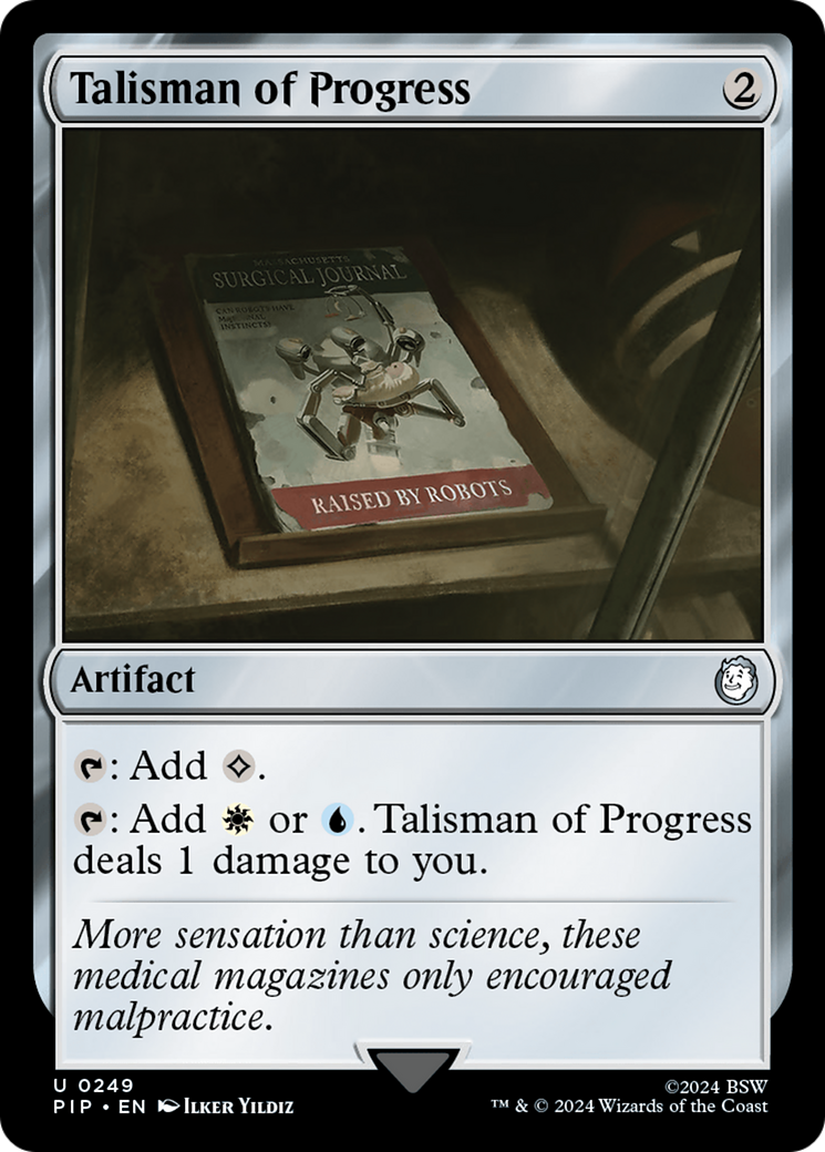 Talisman of Progress [Fallout] | The CG Realm