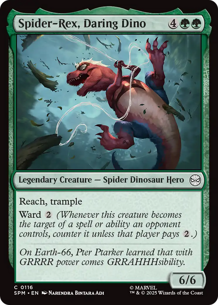 Spider-Rex, Daring Dino [Marvel's Spider-Man] | The CG Realm