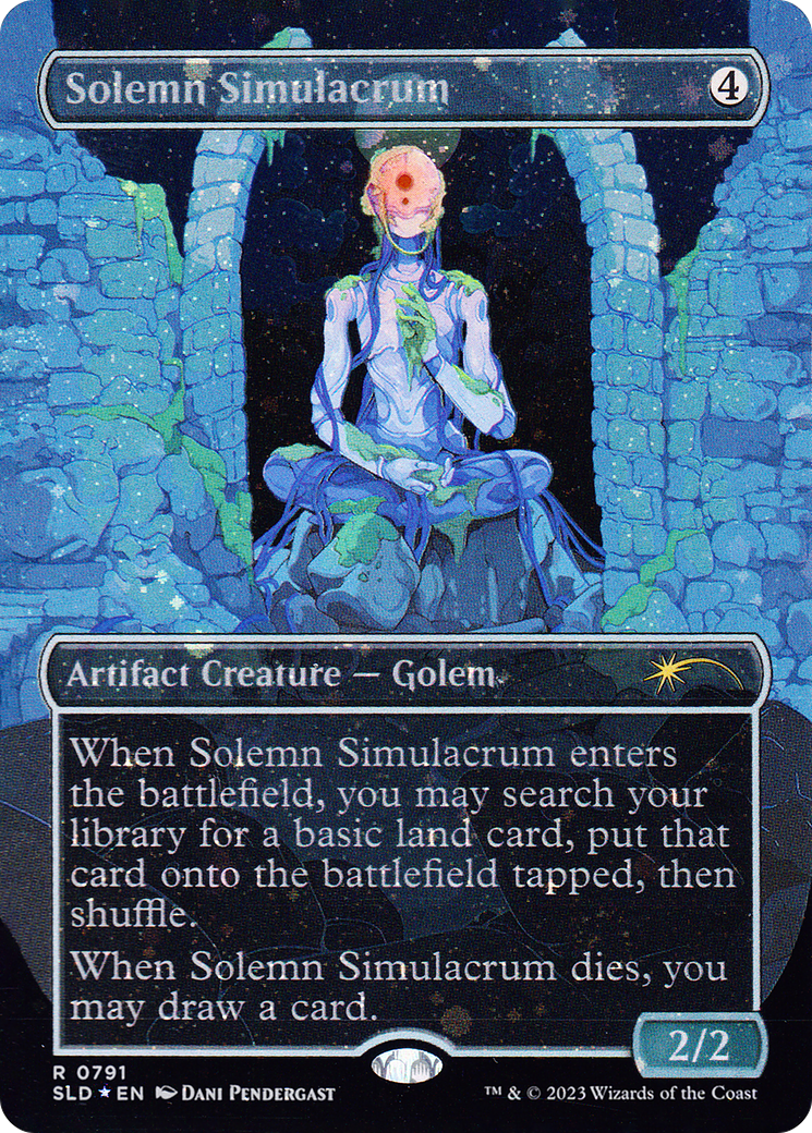 Solemn Simulacrum (1725) (Rainbow Foil) [Secret Lair Drop Series] | The CG Realm