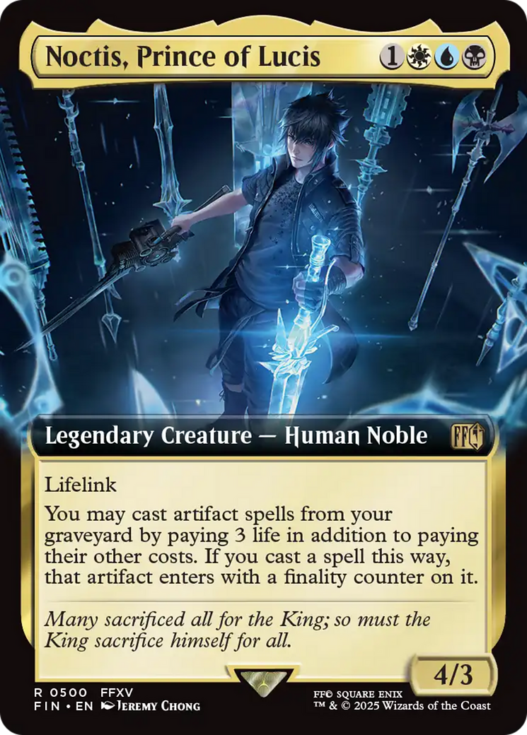 Noctis, Prince of Lucis (Extended Art) [FINAL FANTASY] | The CG Realm