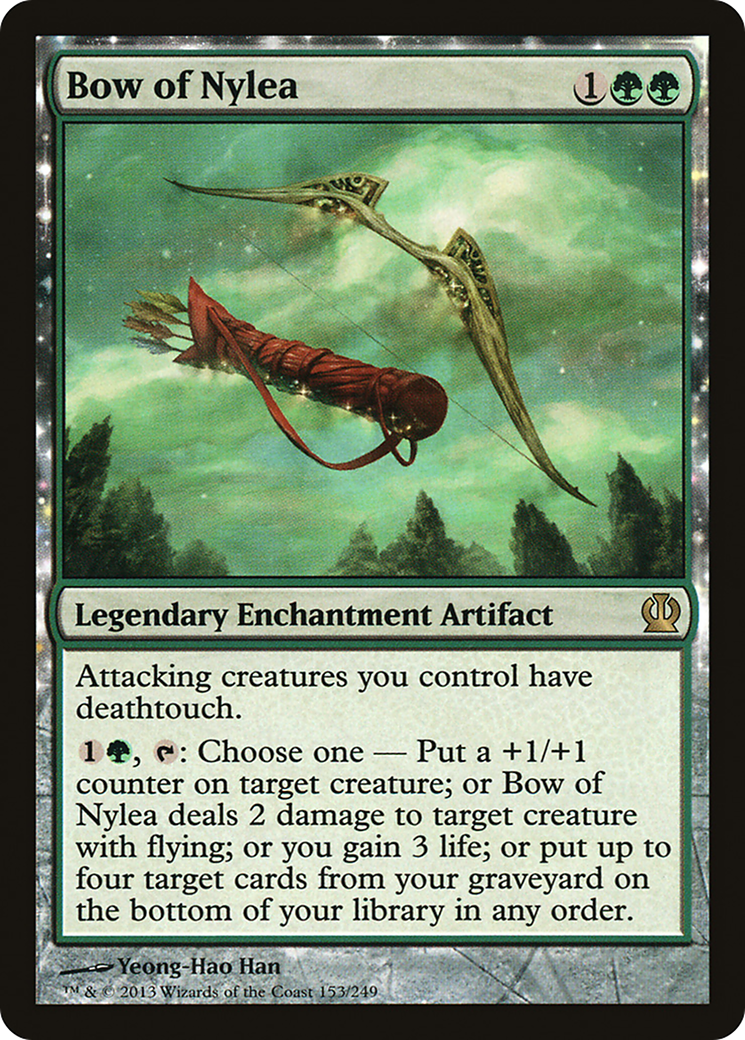 Bow of Nylea (THS-153) - Theros: (enchantment)