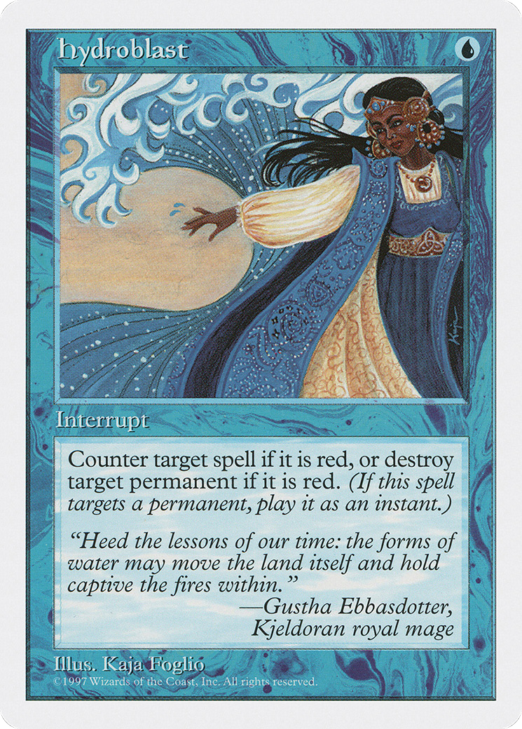 Hydroblast (5ED-) - Fifth Edition