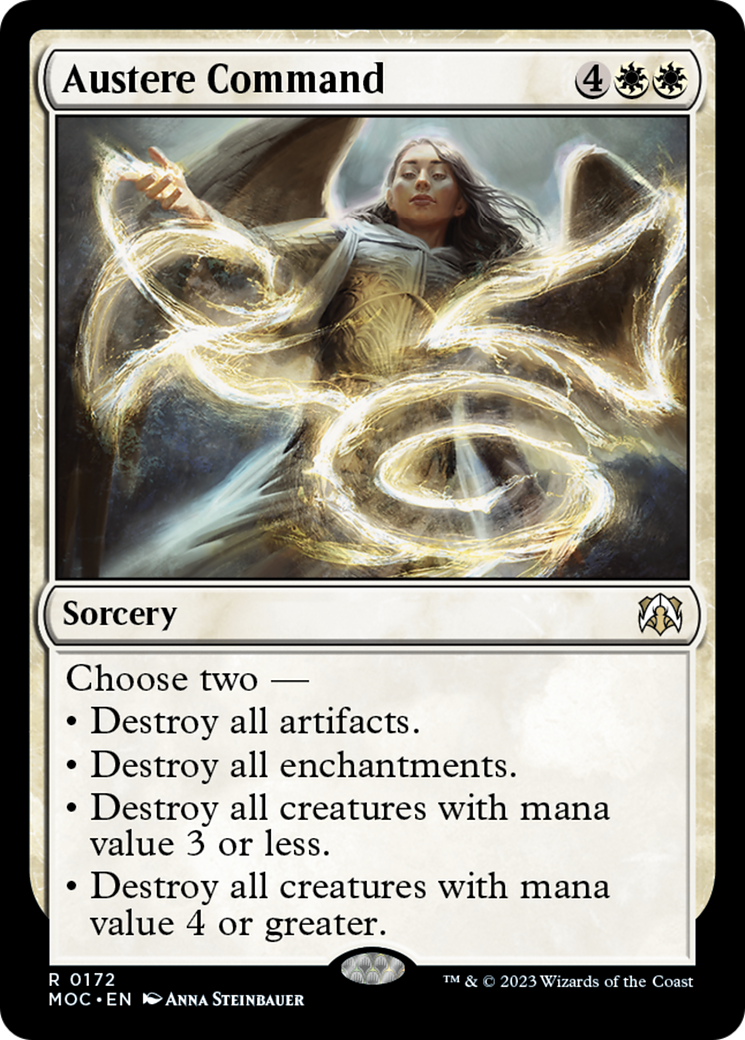 Austere Command [March of the Machine Commander] | The CG Realm