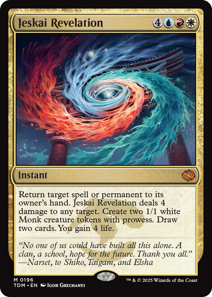 Jeskai Revelation [Tarkir: Dragonstorm] | The CG Realm