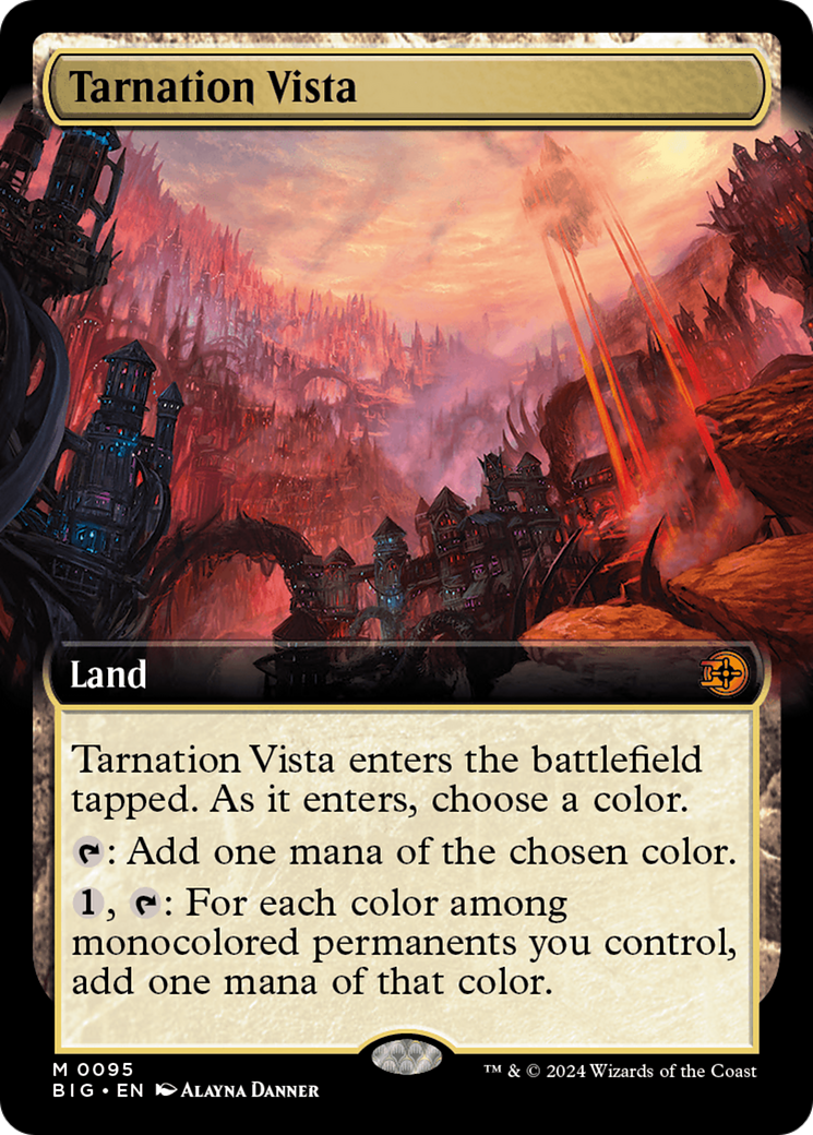 Tarnation Vista (Extended Art) [Outlaws of Thunder Junction: The Big Score] | The CG Realm