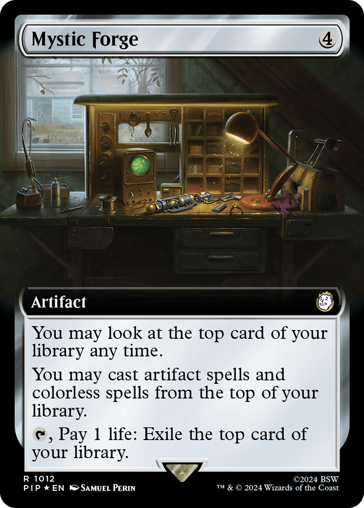 Mystic Forge (Extended Art) (Surge Foil) [Fallout] | The CG Realm