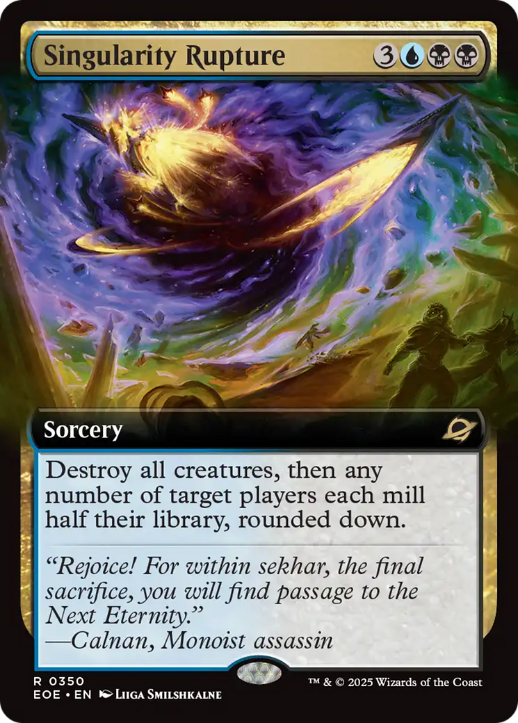 Singularity Rupture (Extended Art) [Edge of Eternities] | The CG Realm