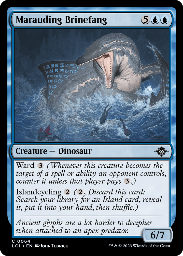 Marauding Brinefang [The Lost Caverns of Ixalan] | The CG Realm