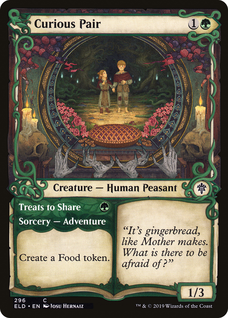 Curious Pair (Showcase) (ELD-296) - Throne of Eldraine: (Showcase)