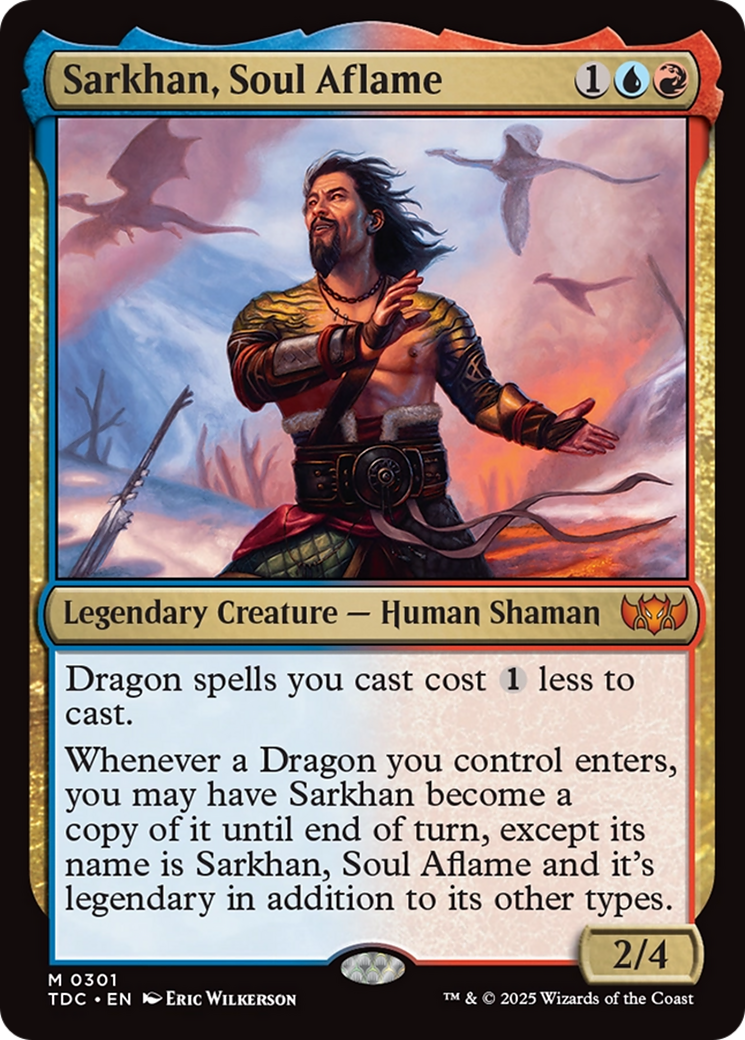 Sarkhan, Soul Aflame [Tarkir: Dragonstorm Commander] | The CG Realm