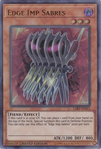 Edge Imp Sabres [LART-EN015] Ultra Rare | The CG Realm