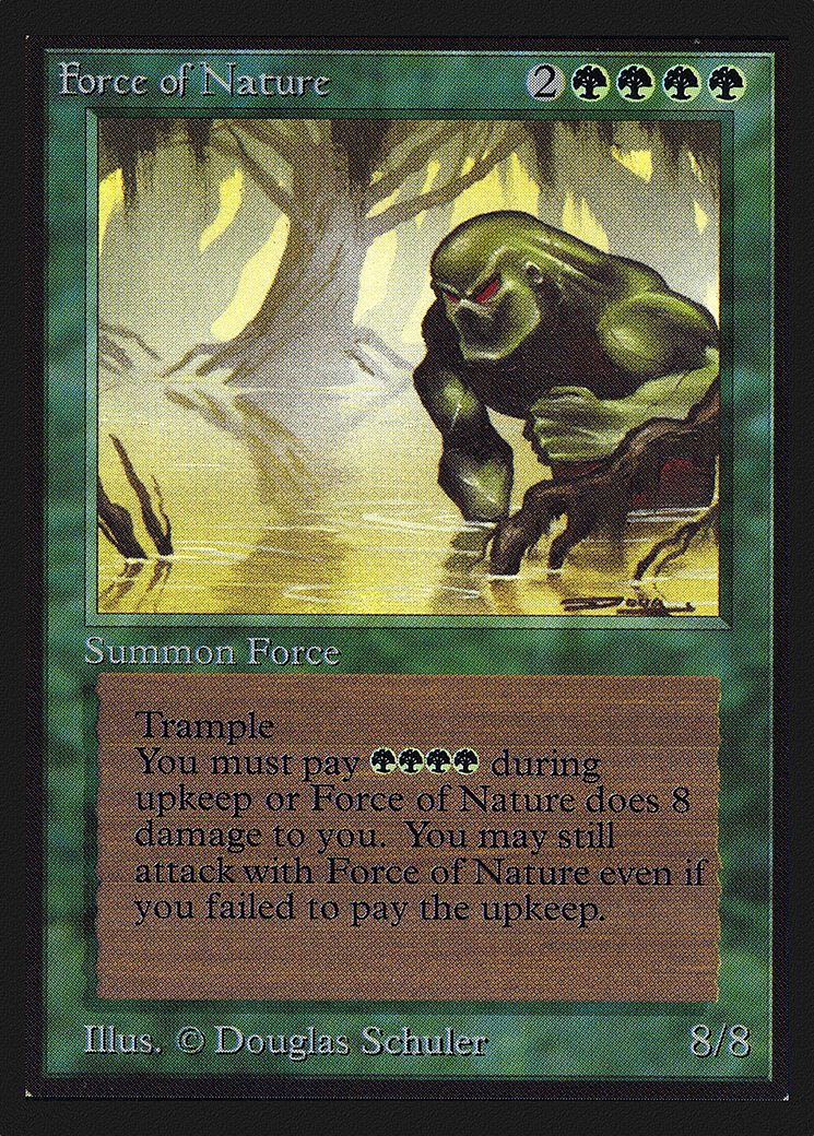 Force of Nature (CE) (CED-) - Collectors' Edition