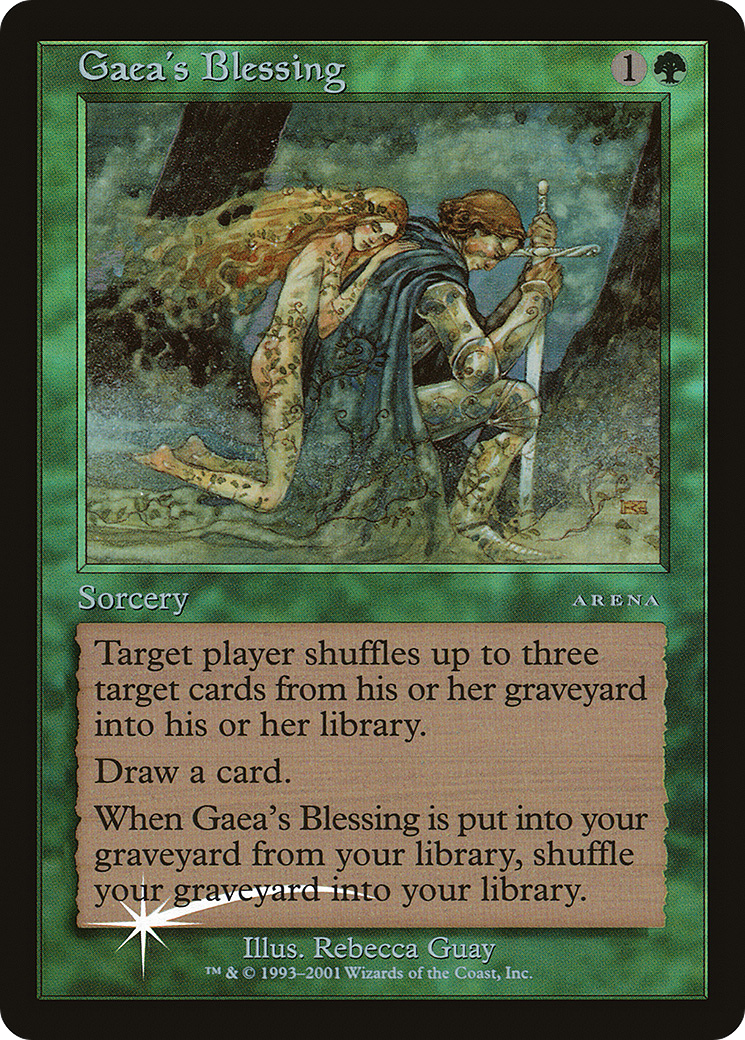 Gaea's Blessing (ARENA-) - Arena League 2001 Foil