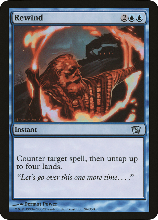 Rewind (Oversized) [Eighth Edition Box Topper] | The CG Realm