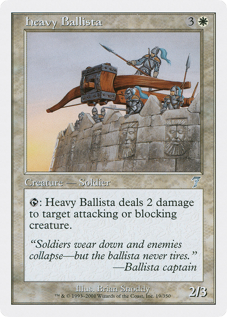 Heavy Ballista (7ED-019) - 7th Edition