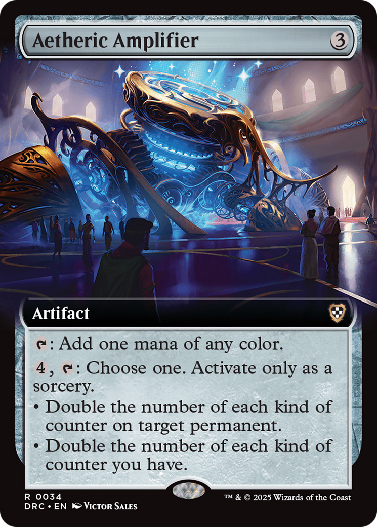 Aetheric Amplifier (Extended Art) [Aetherdrift Commander] | The CG Realm