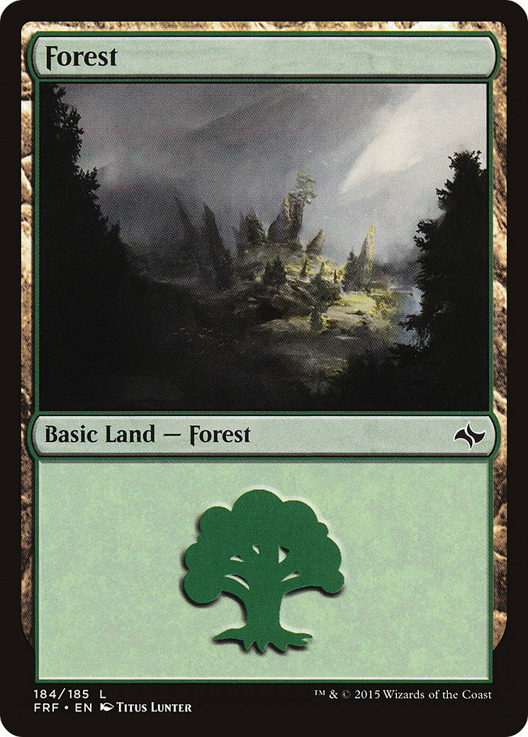 Forest (184) (FRF-184) - Fate Reforged
