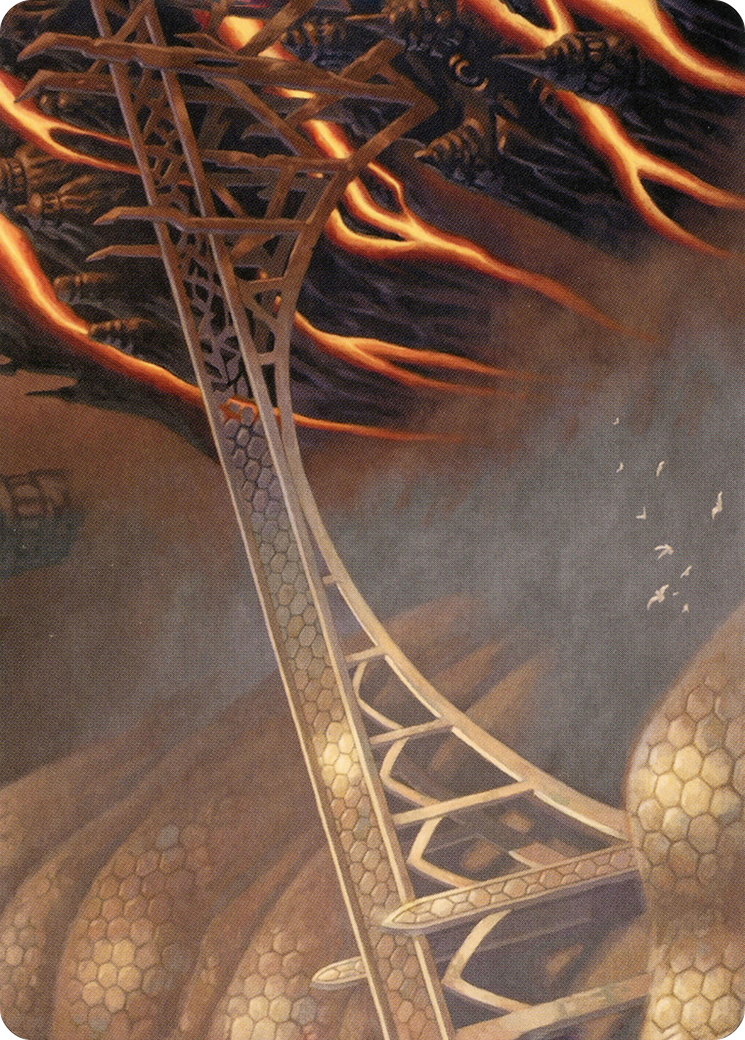 Rustvale Bridge Art Card [Modern Horizons 2 Art Series] | The CG Realm