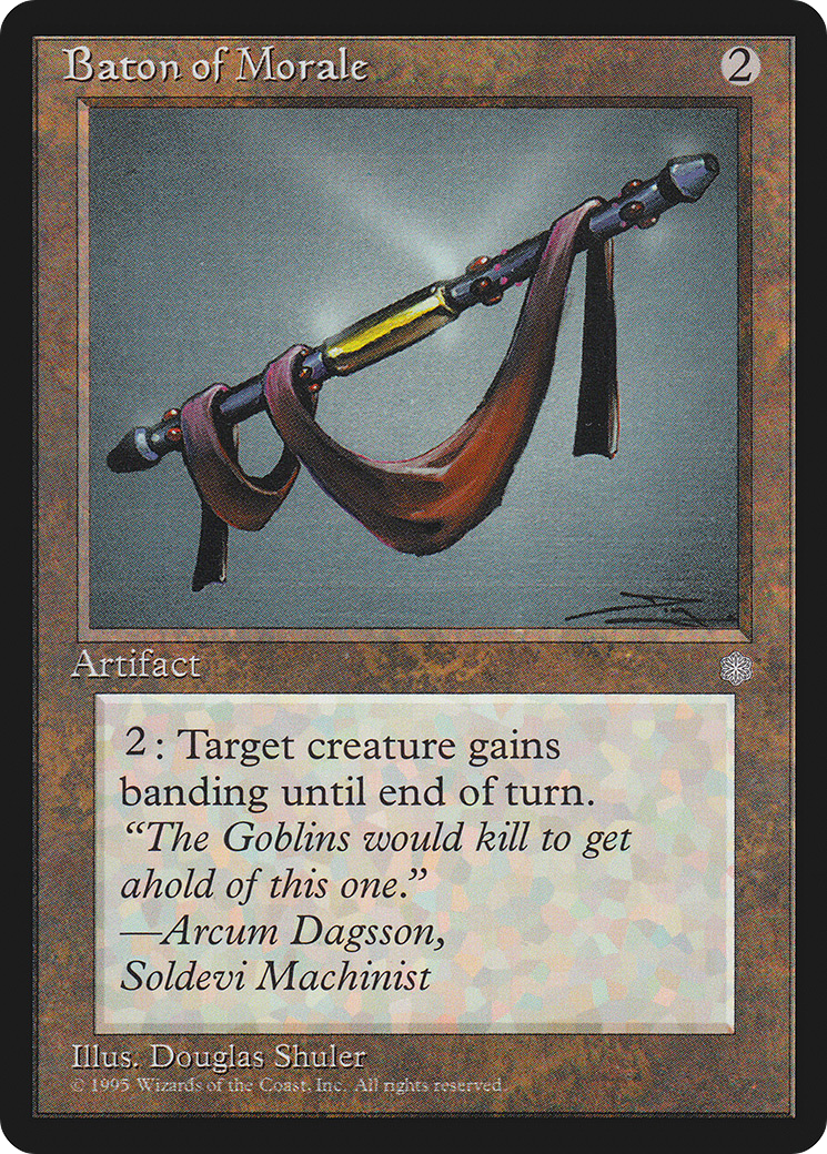 Baton of Morale (ICE-) - Ice Age