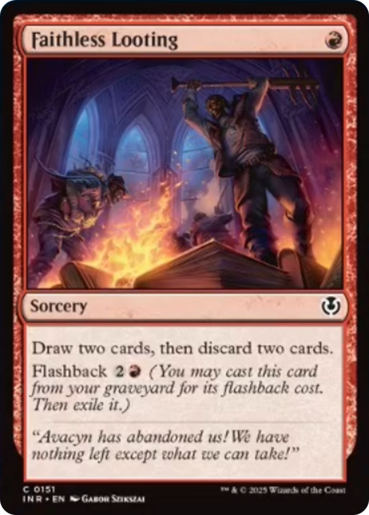 Faithless Looting [Innistrad Remastered] | The CG Realm
