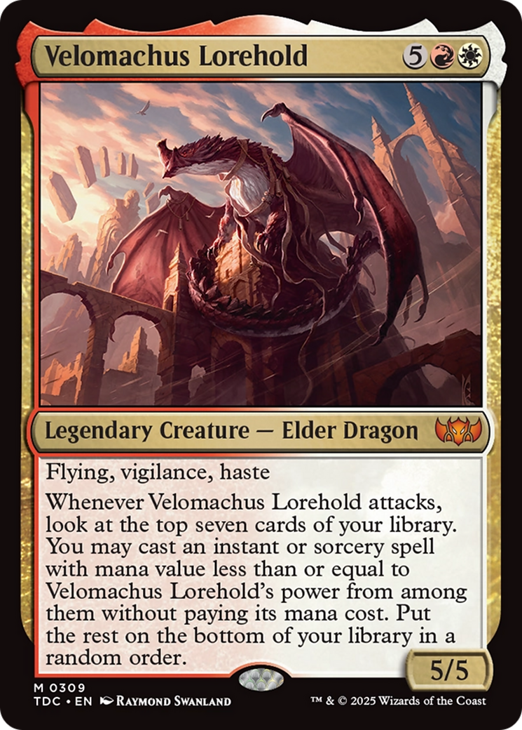 Velomachus Lorehold [Tarkir: Dragonstorm Commander] | The CG Realm
