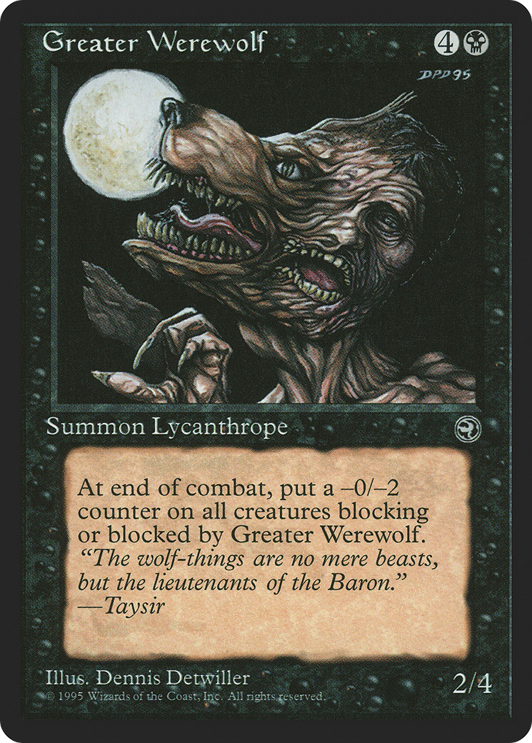Greater Werewolf (HML-) - Homelands
