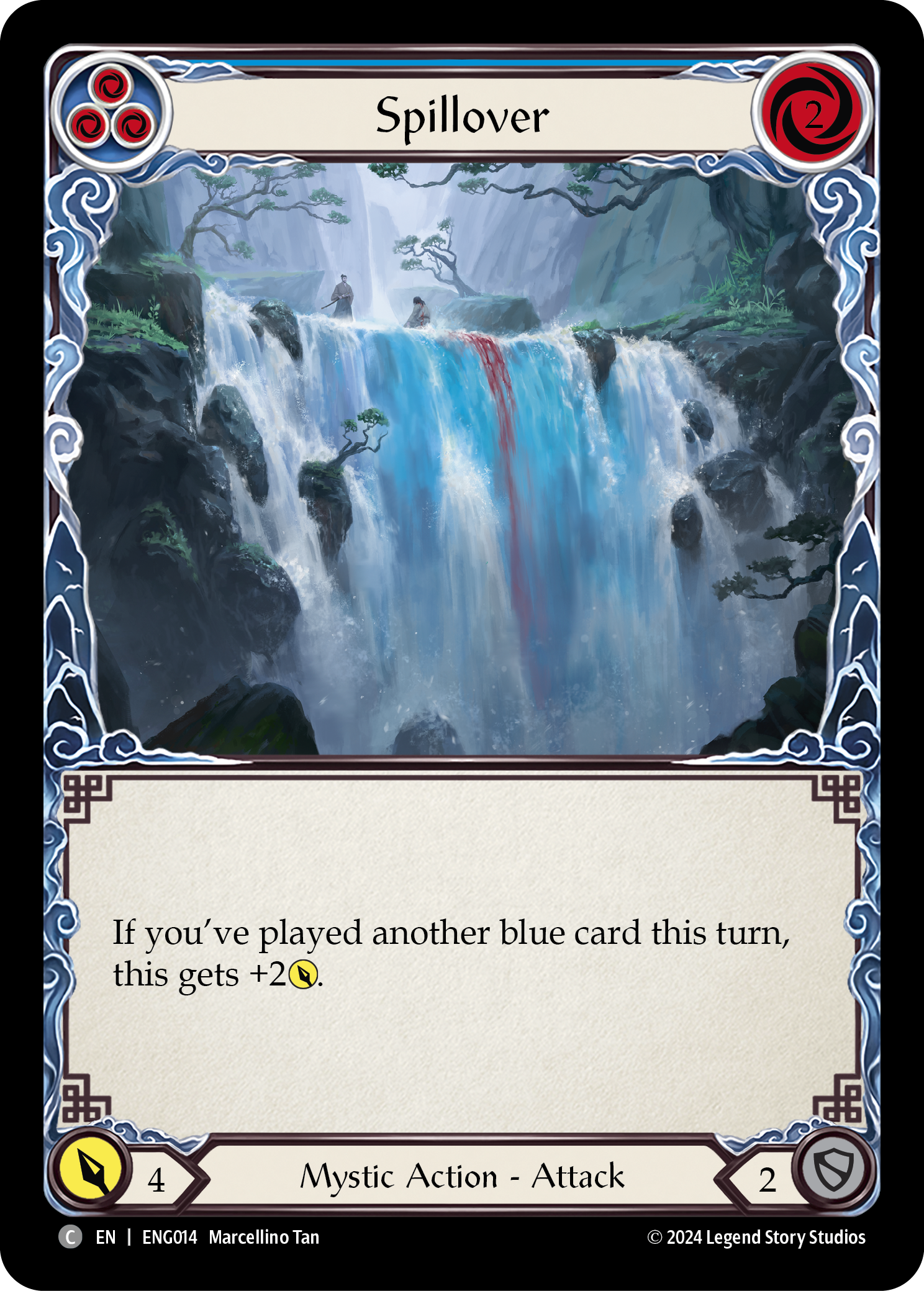Spillover [ENG014] (Part the Mistveil Enigma Blitz Deck) | The CG Realm