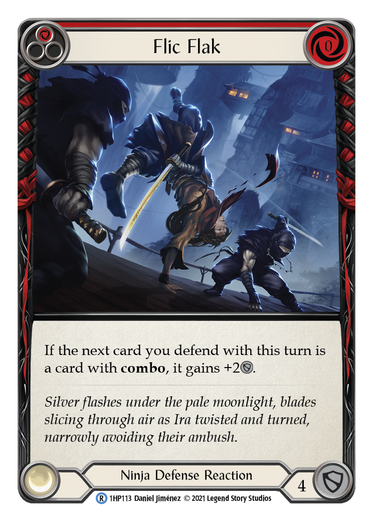 Flic Flak (Red) [1HP113] (History Pack 1) | The CG Realm