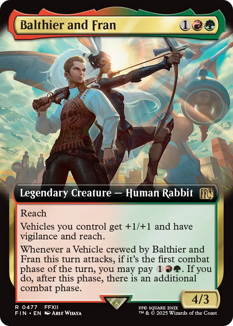 Balthier and Fran (Extended Art) [FINAL FANTASY] | The CG Realm