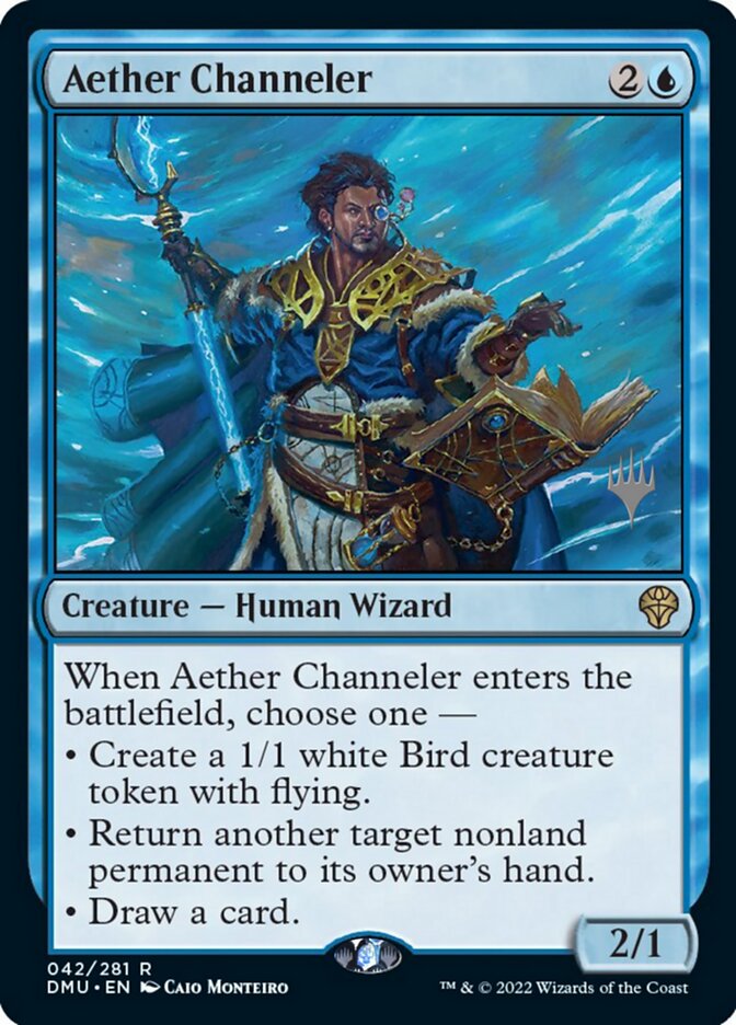 Aether Channeler (Promo Pack) [Dominaria United Promos] | The CG Realm