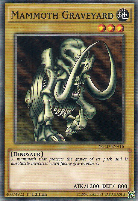 Mammoth Graveyard [YGLD-ENA16] Common | The CG Realm